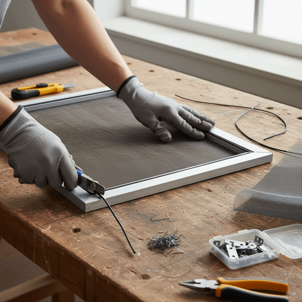 Screen repair service