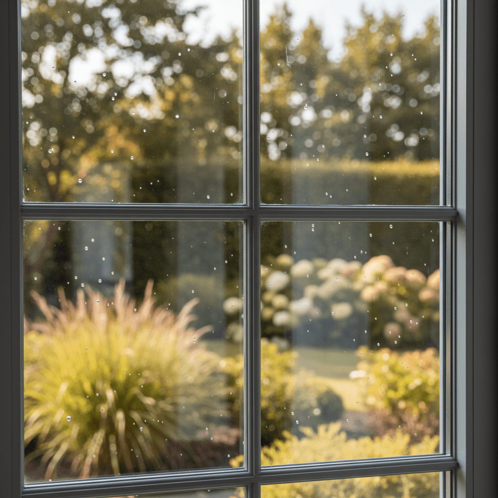 Streak-free windows after professional cleaning